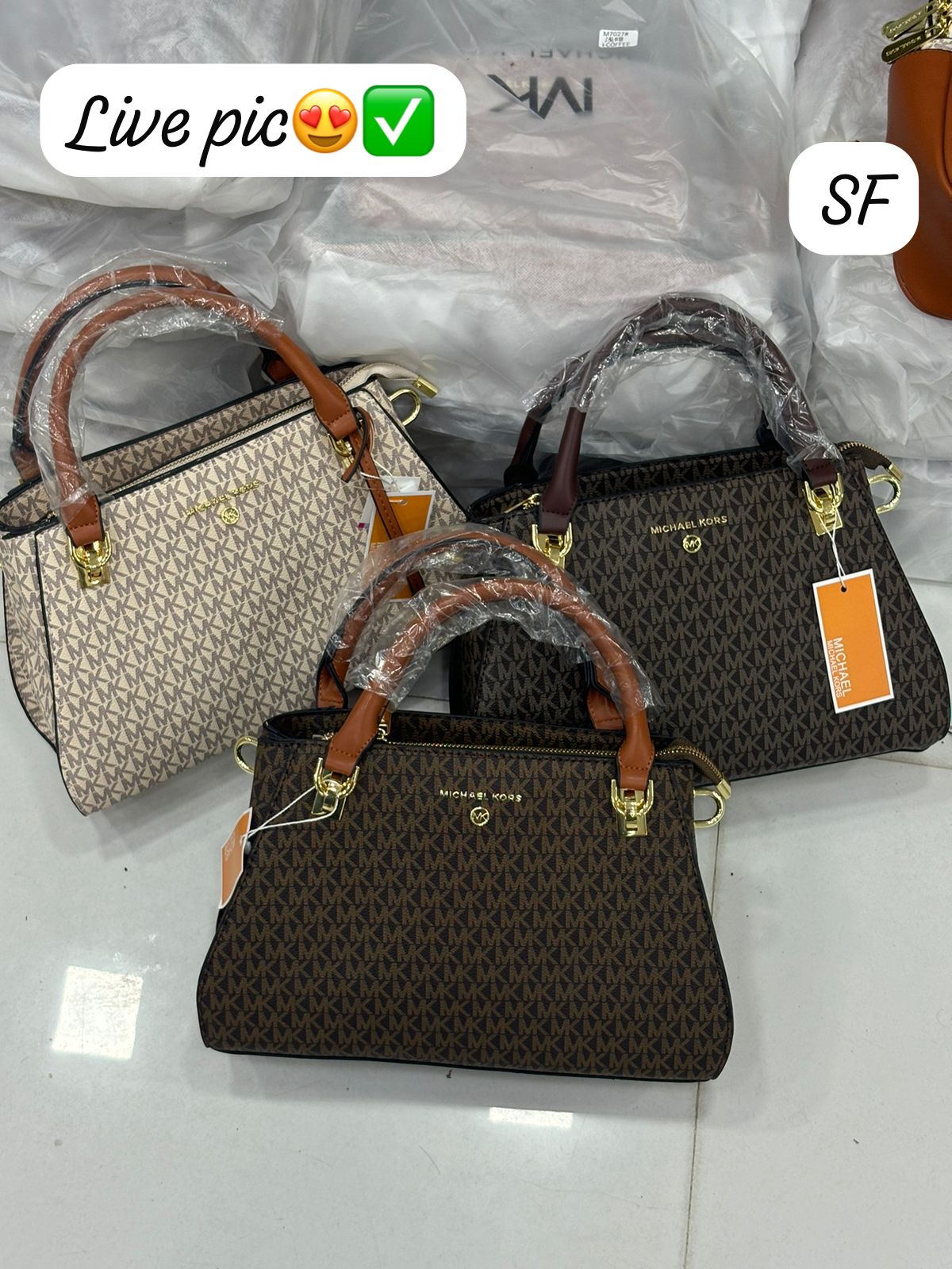 Michael Kors Signature Handbag with Sling