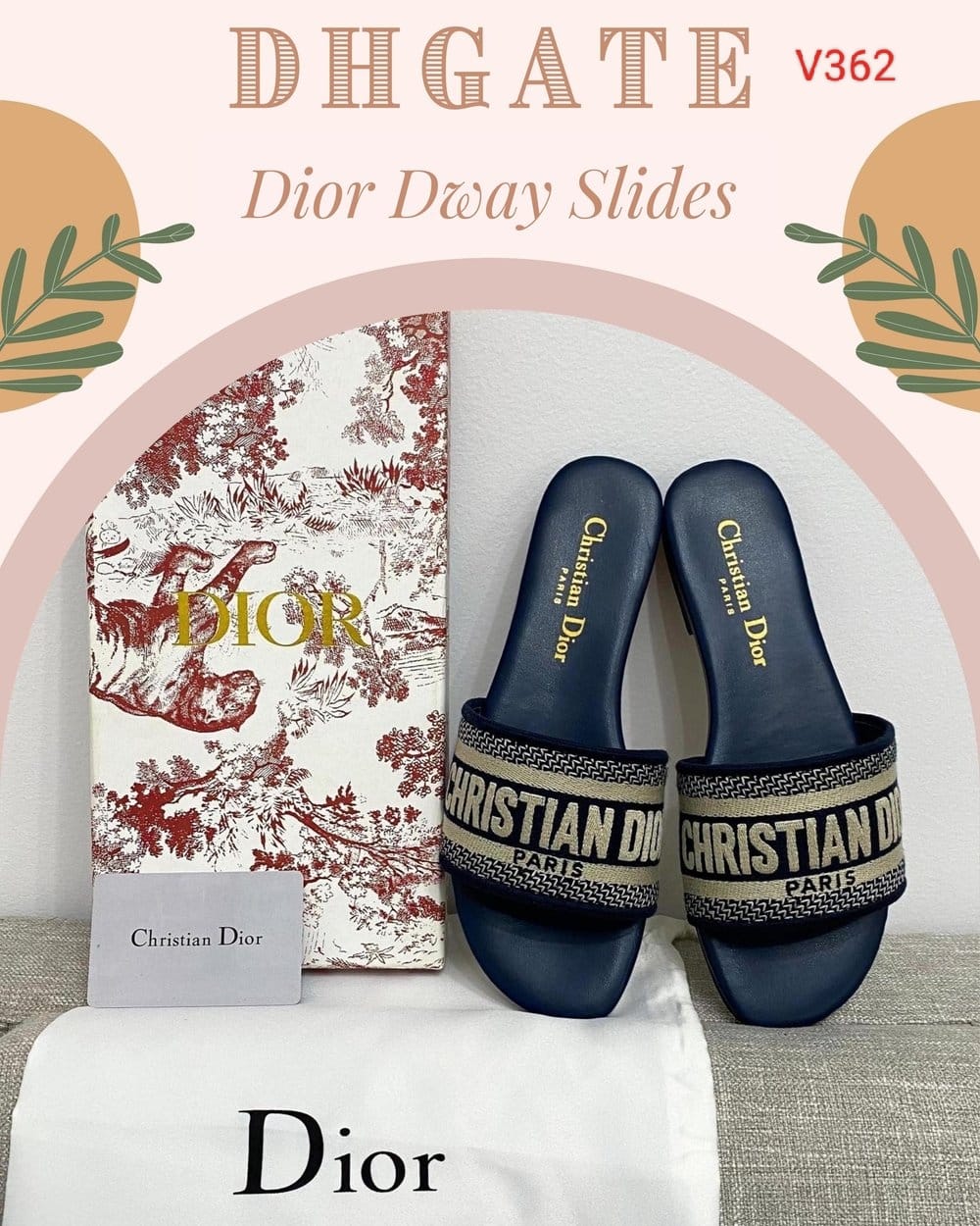 CHRISTIAN DIOR FLATS – New Arrival