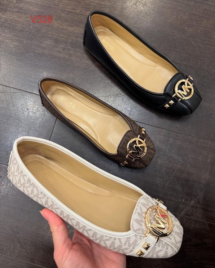 Michael Kors Fulton Studded Logo Moccasin
