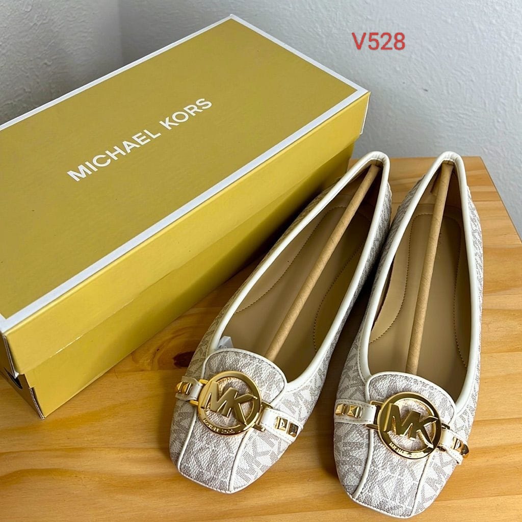 Michael Kors Fulton Studded Logo Moccasin