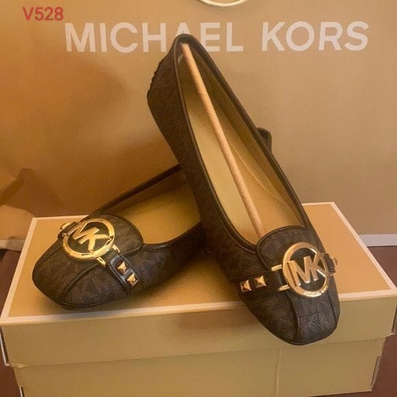 Michael Kors Fulton Studded Logo Moccasin