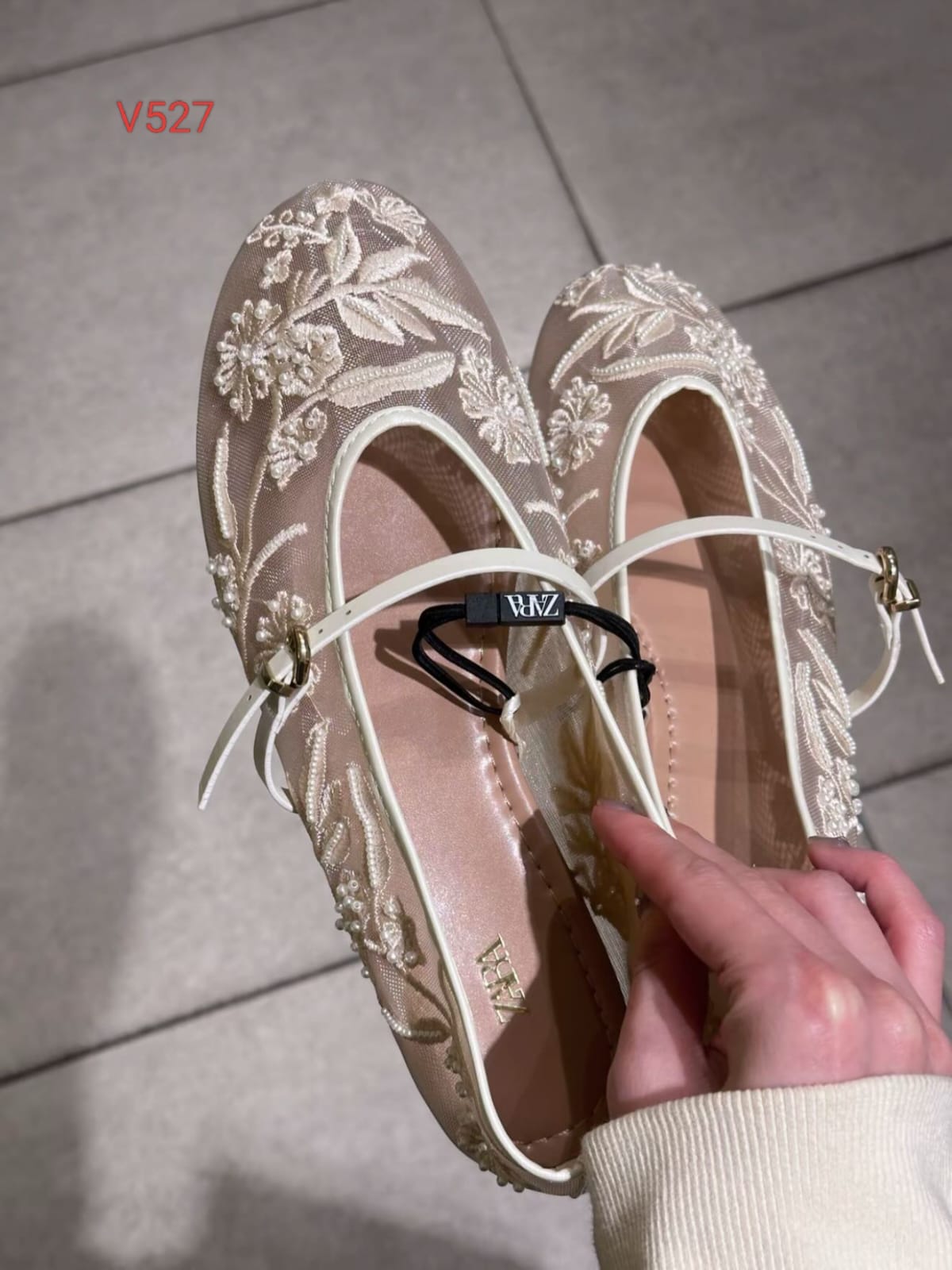 ZARA Flat Ballerina Shoes