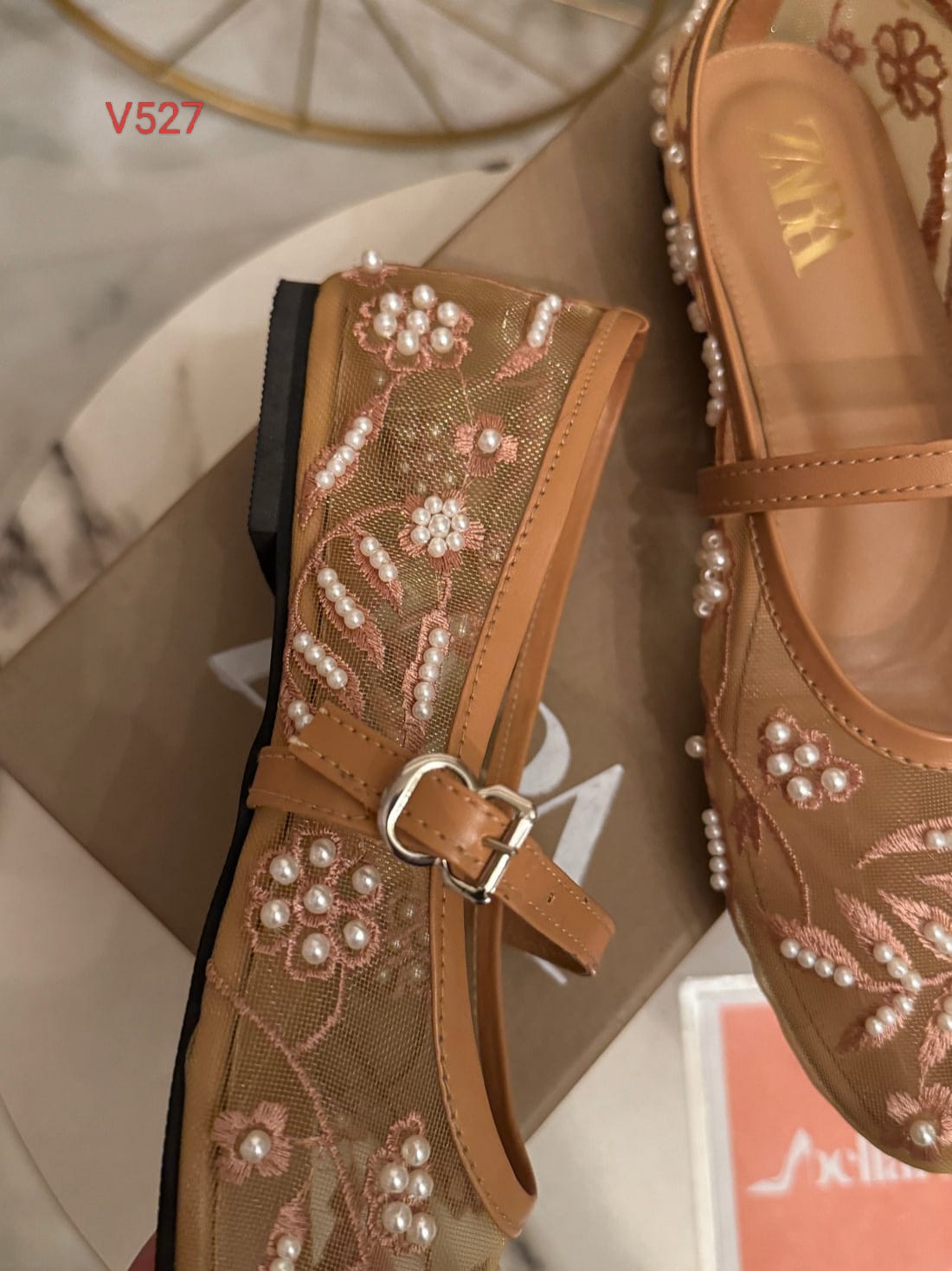 ZARA Flat Ballerina Shoes