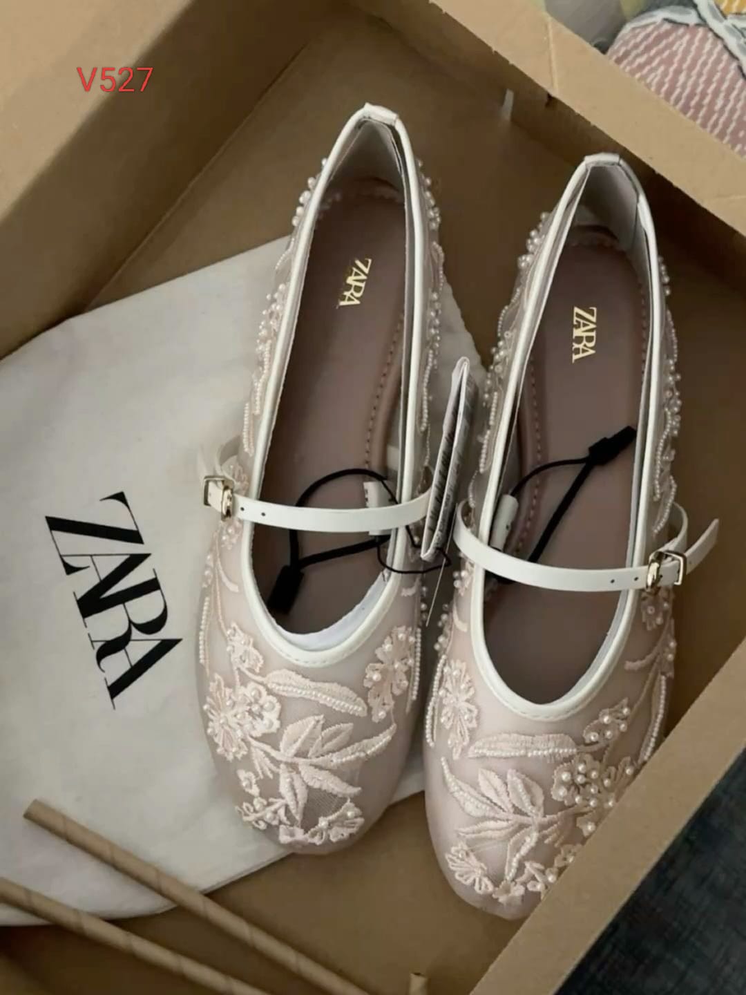 ZARA Flat Ballerina Shoes