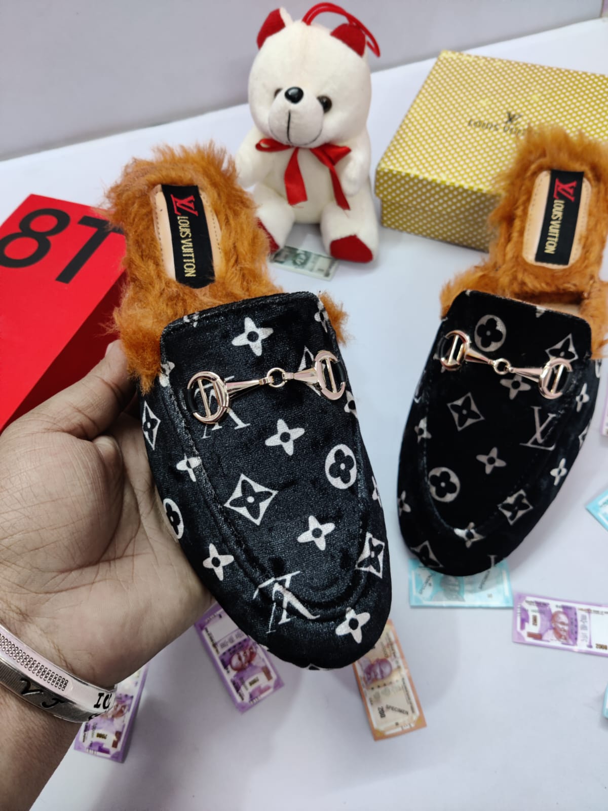 New Gucci & Louis Vuitton Slip-Ons