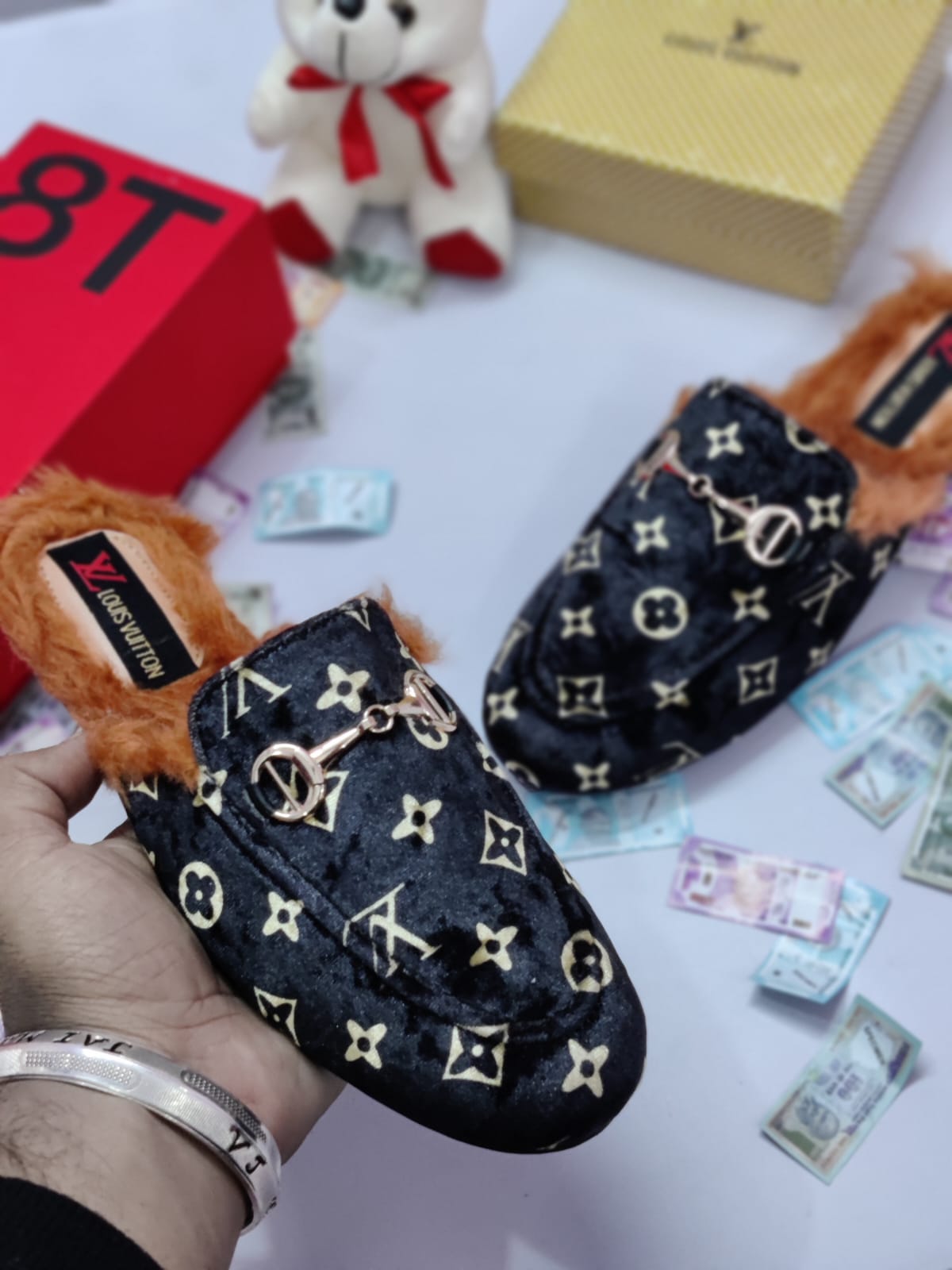 New Gucci & Louis Vuitton Slip-Ons