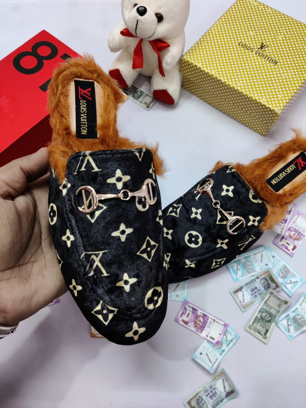 New Gucci & Louis Vuitton Slip-Ons
