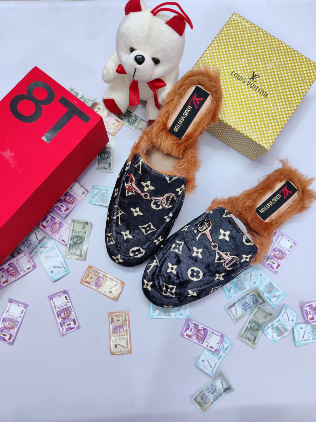 New Gucci & Louis Vuitton Slip-Ons