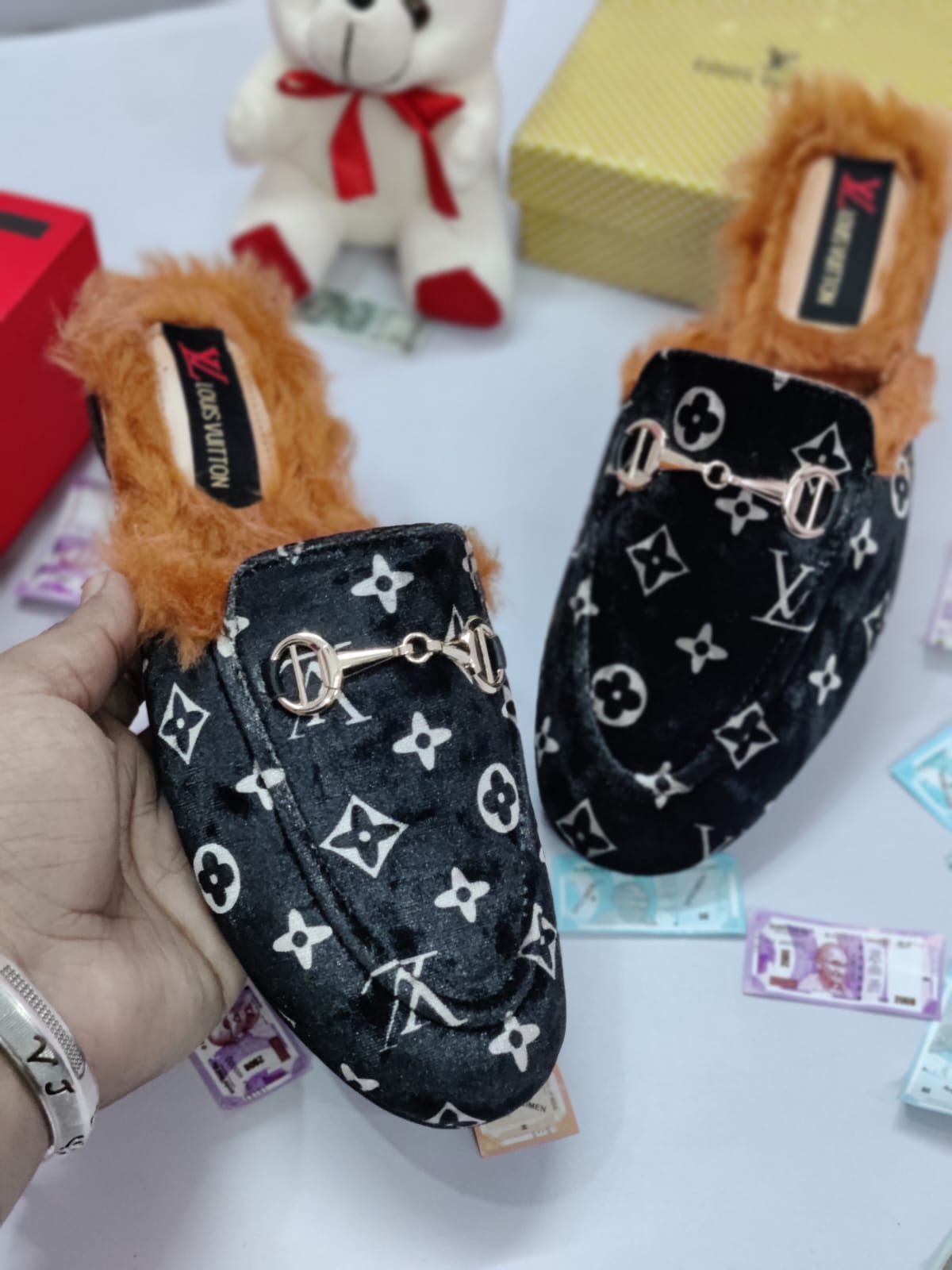 New Gucci & Louis Vuitton Slip-Ons