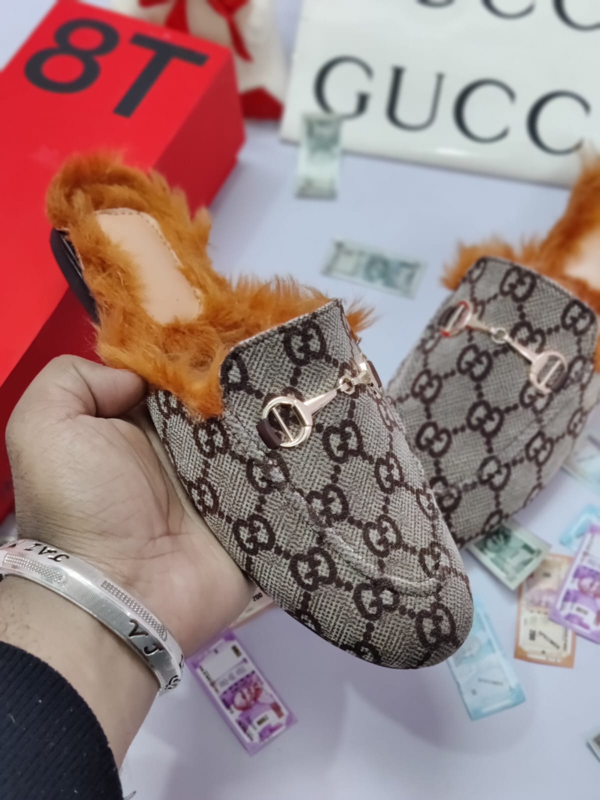 New Gucci & Louis Vuitton Slip-Ons