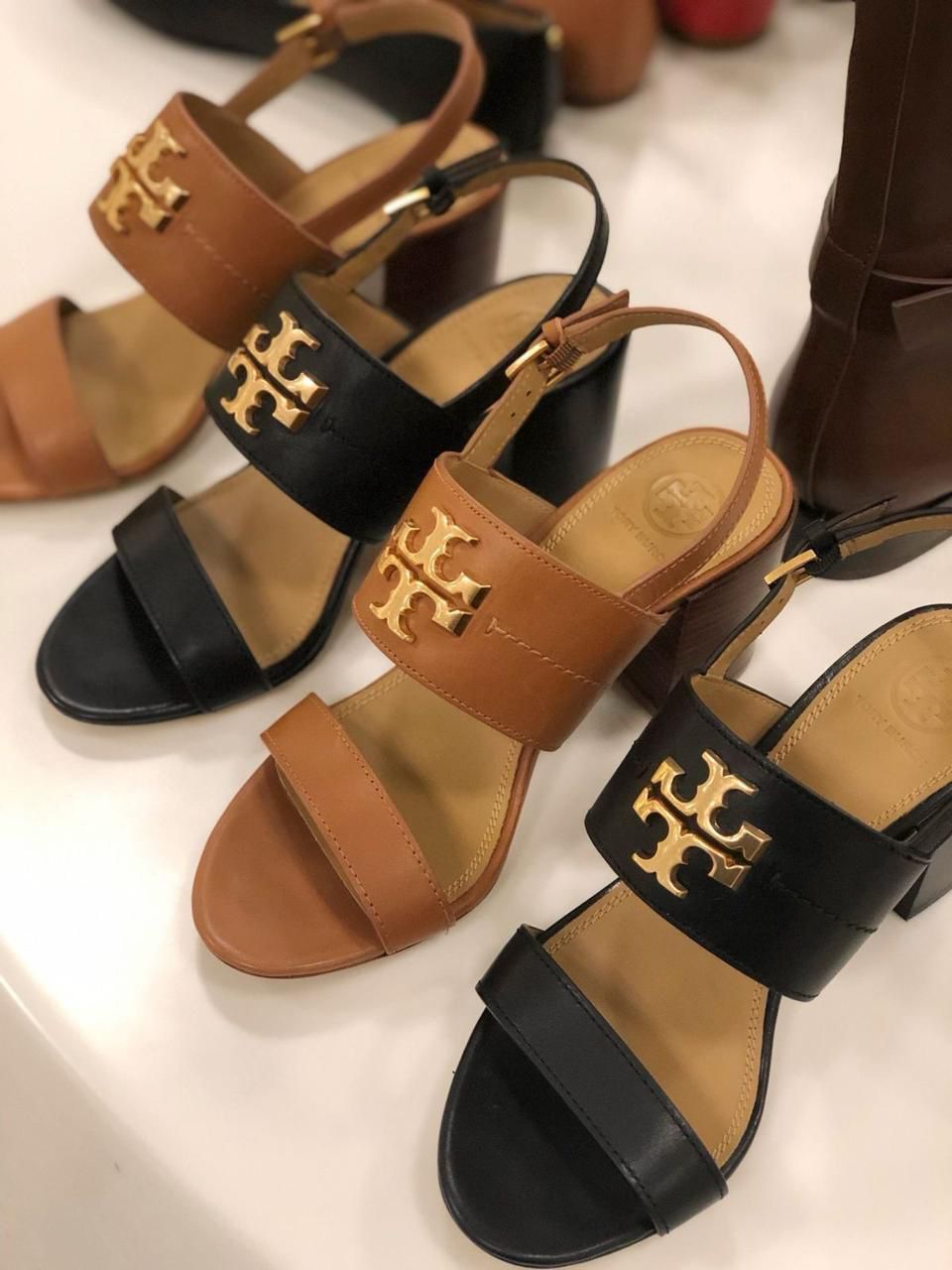 TORY BURCH Block Heel Sandals