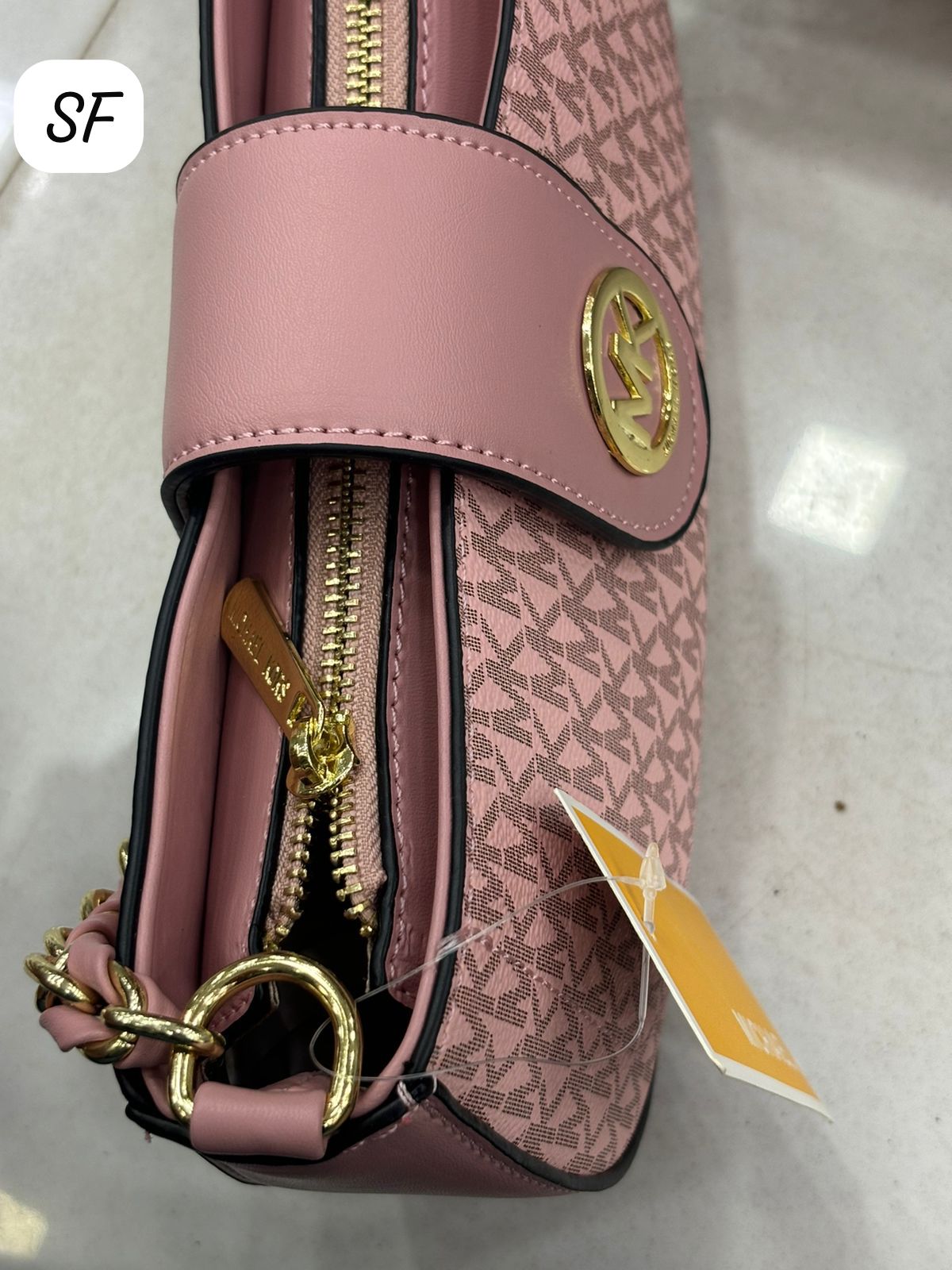 Michael Kors Imported Mini Handbag with Dual Sling
