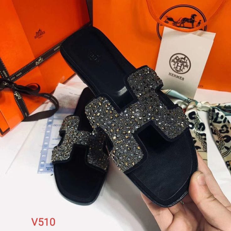 HERMES ORAN SLIPPERS
