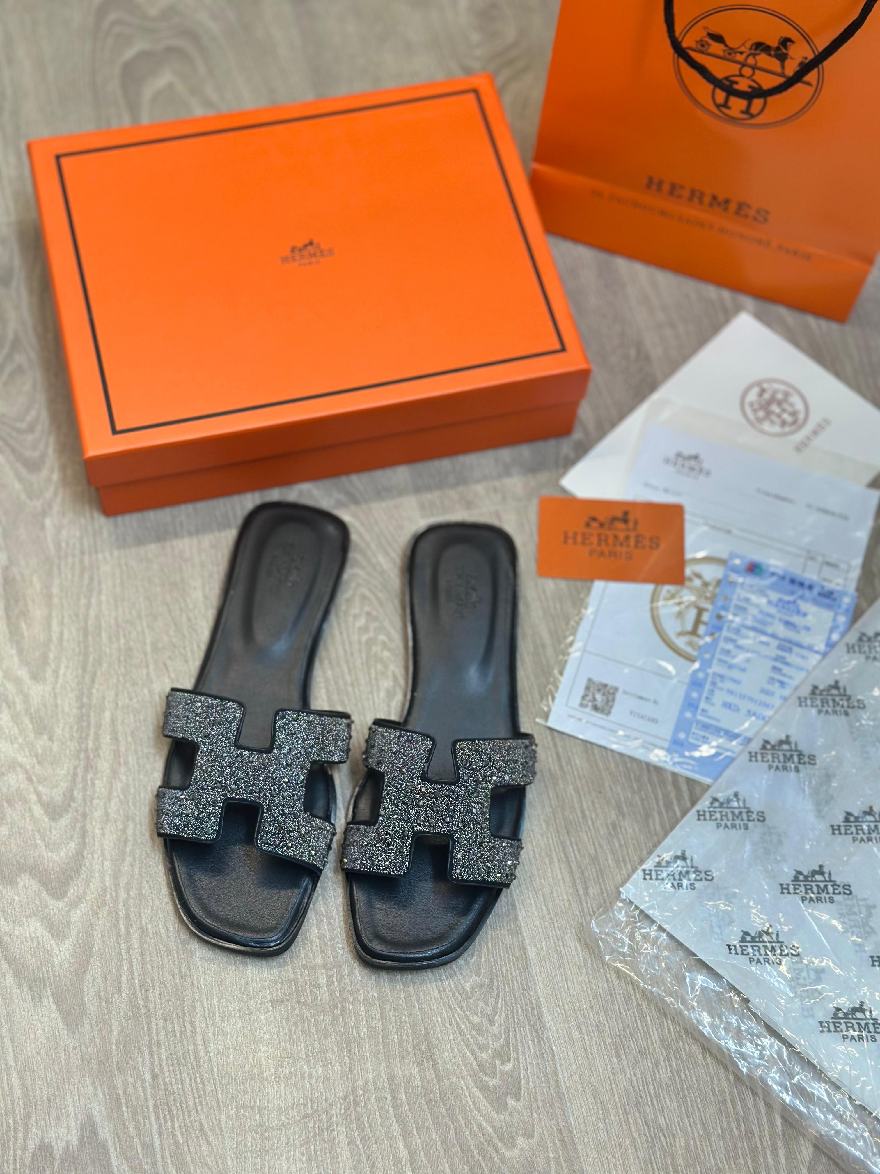 HERMES ORAN SLIPPERS