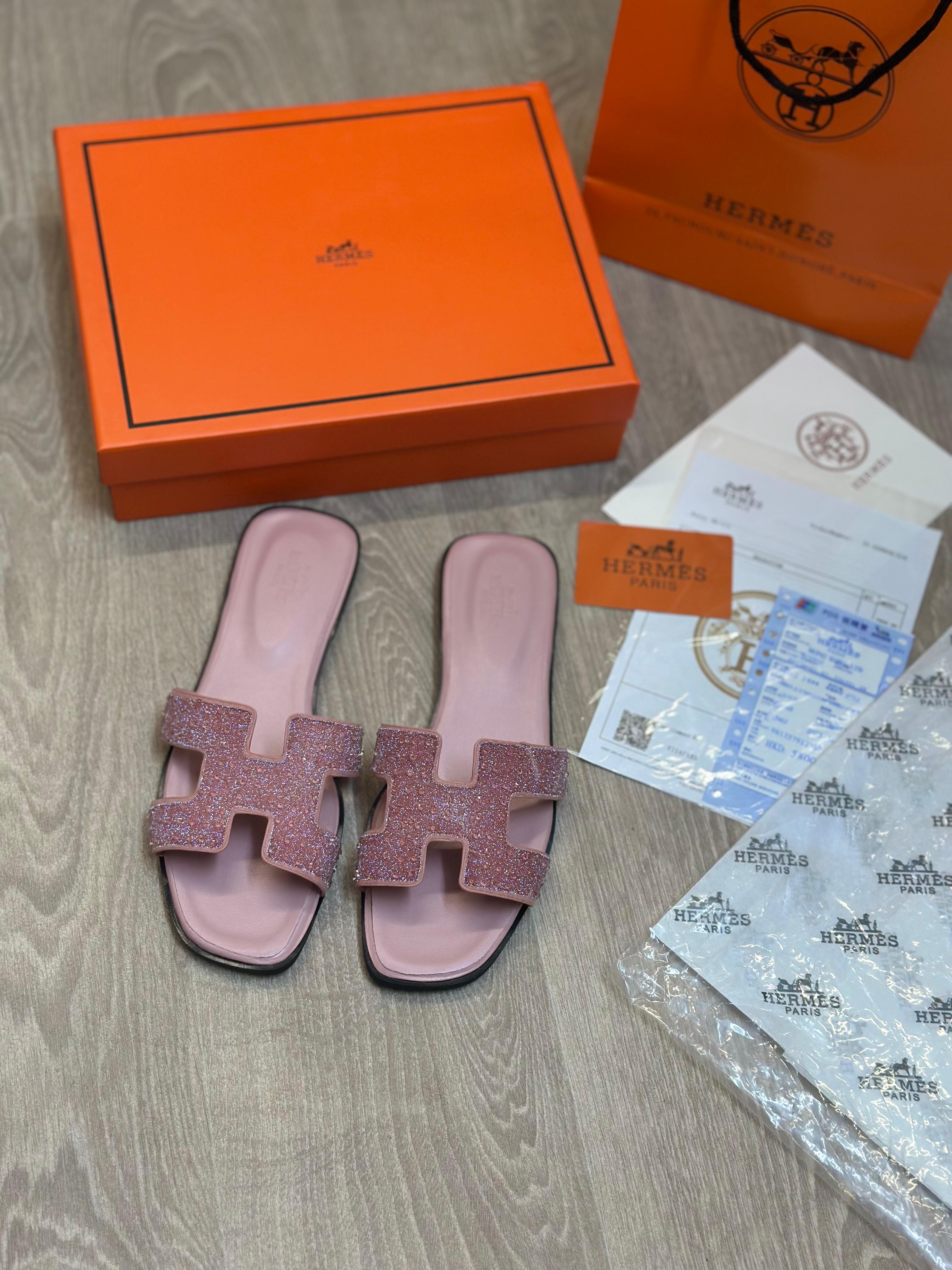 HERMES ORAN SLIPPERS