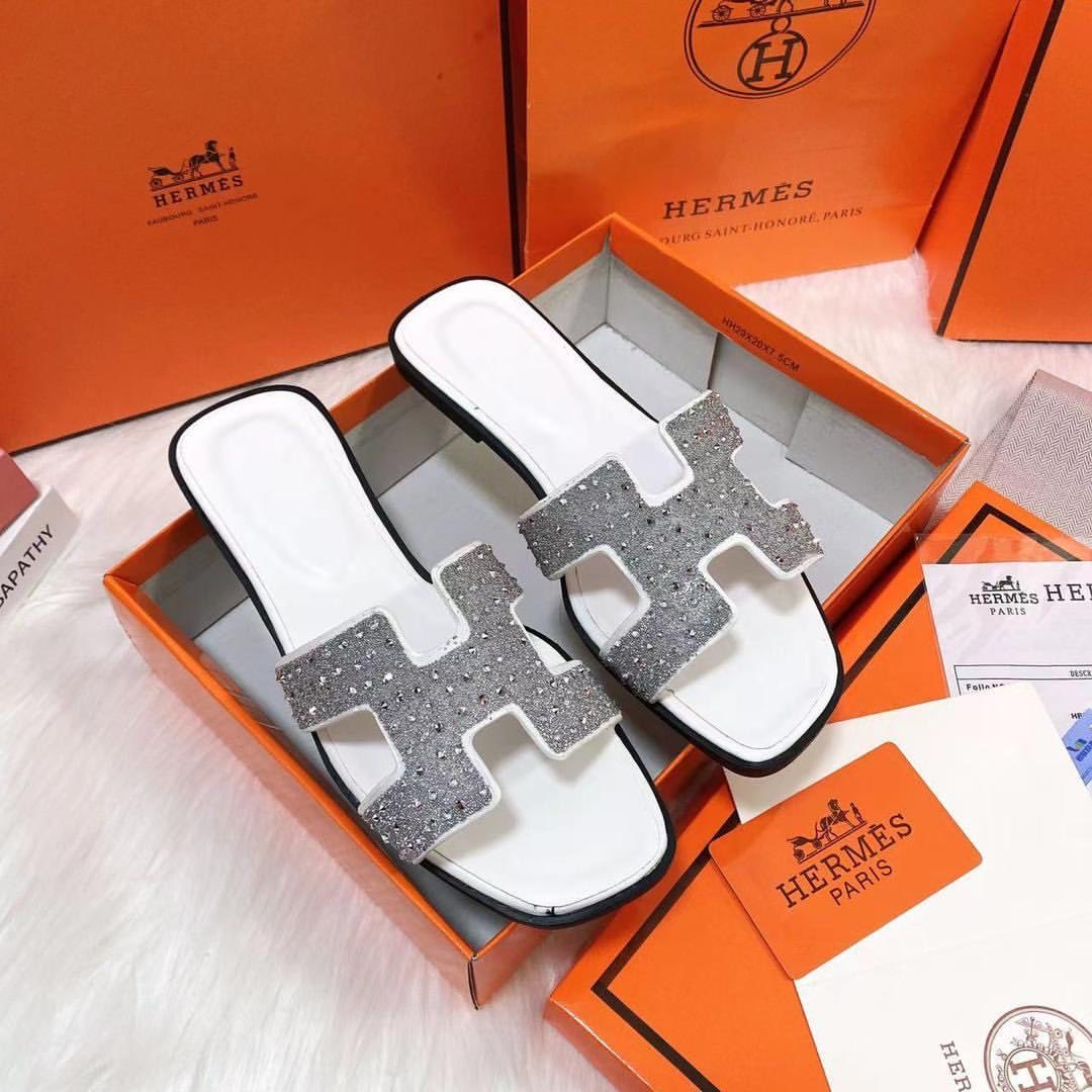 HERMES ORAN SLIPPERS