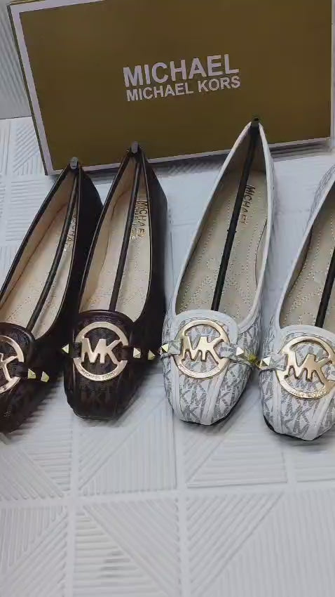 Michael Kors Fulton Studded Logo Moccasin